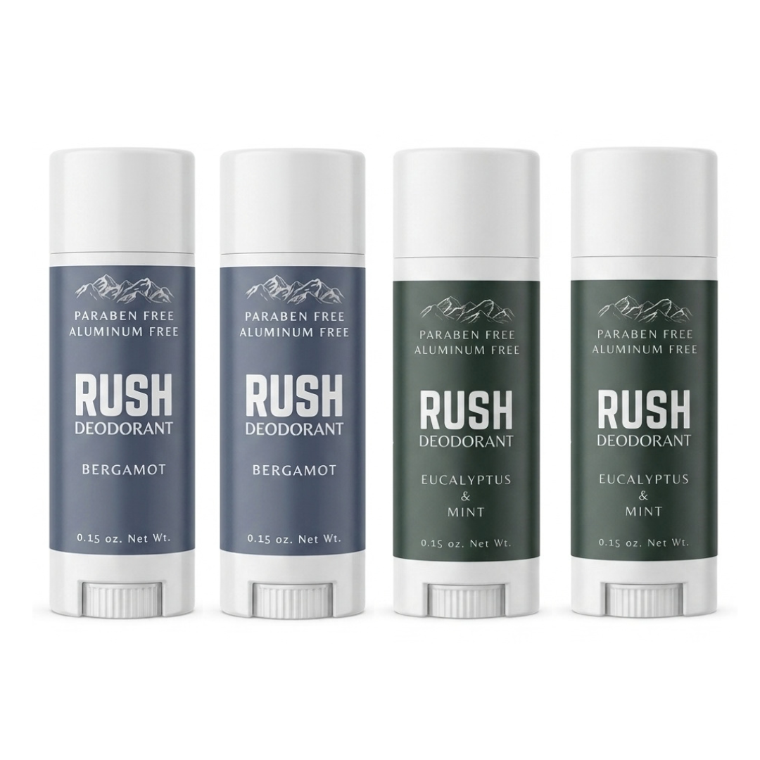 Deodorant Tiny-Size 4-Pack Bundle